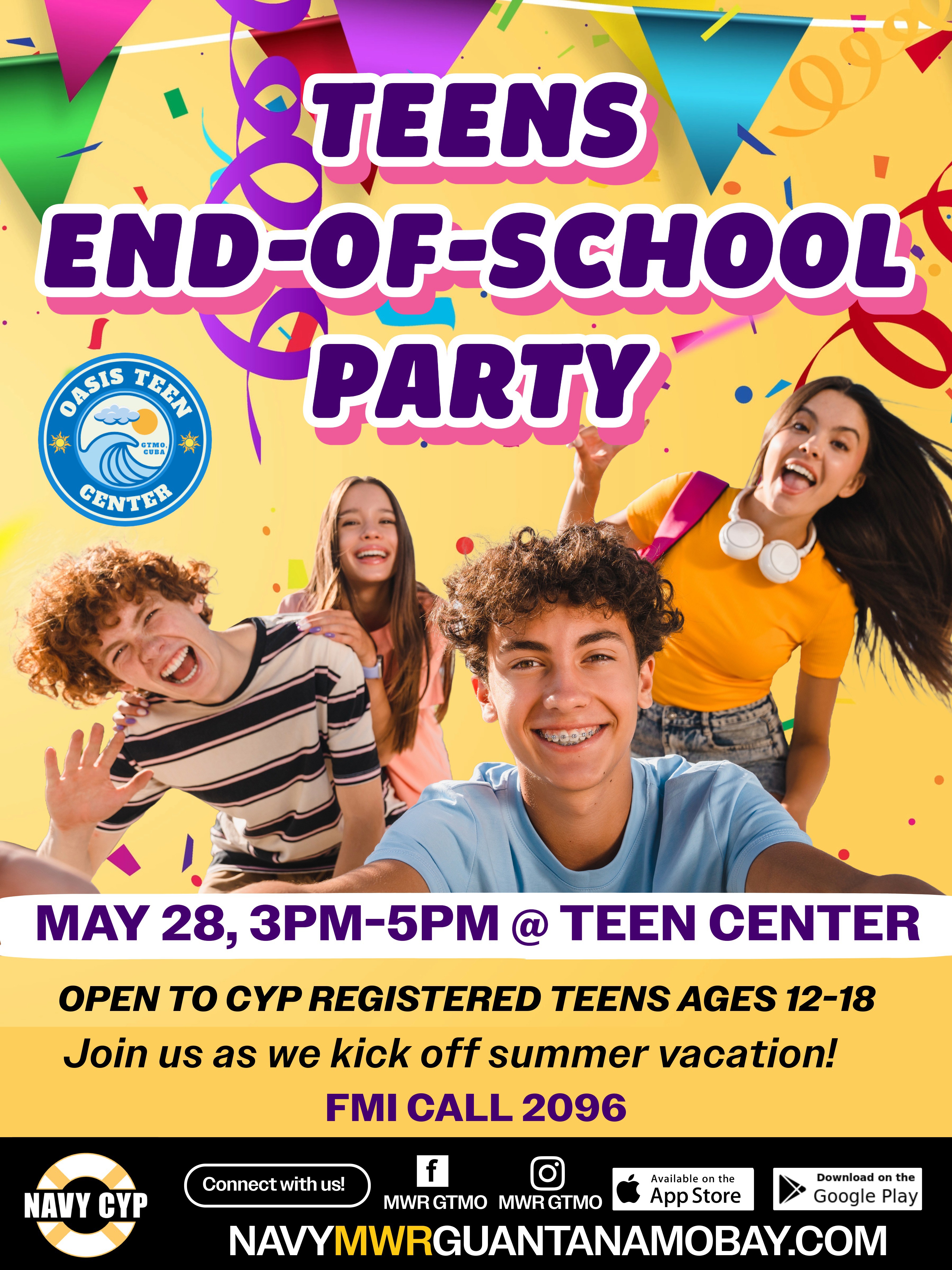 End of Summer Teen Party Flyer.jpeg